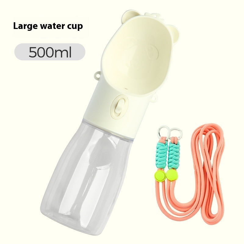 Portable Pet Water Bottle & Feeder – Leak-Proof Travel Cup for Dogs & Cats