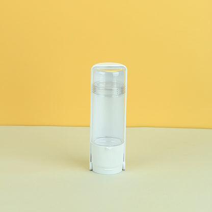 2-in-1 Portable Dog Water Bottle with Food Storage – Leak-Proof Outdoor Pet Dispenser (270ml Water + 80ml Food)