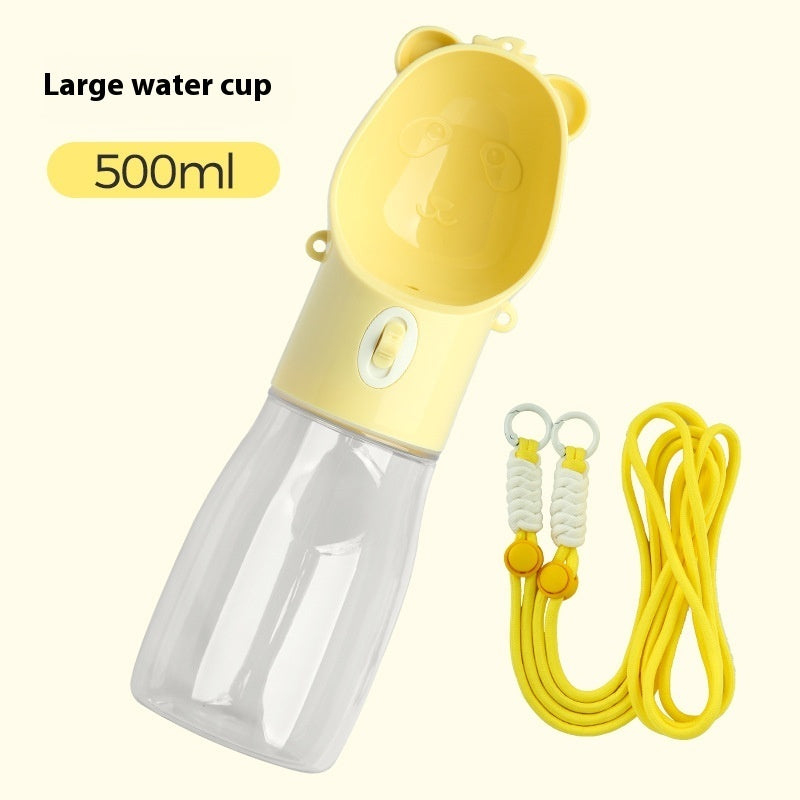 Portable Pet Water Bottle & Feeder – Leak-Proof Travel Cup for Dogs & Cats