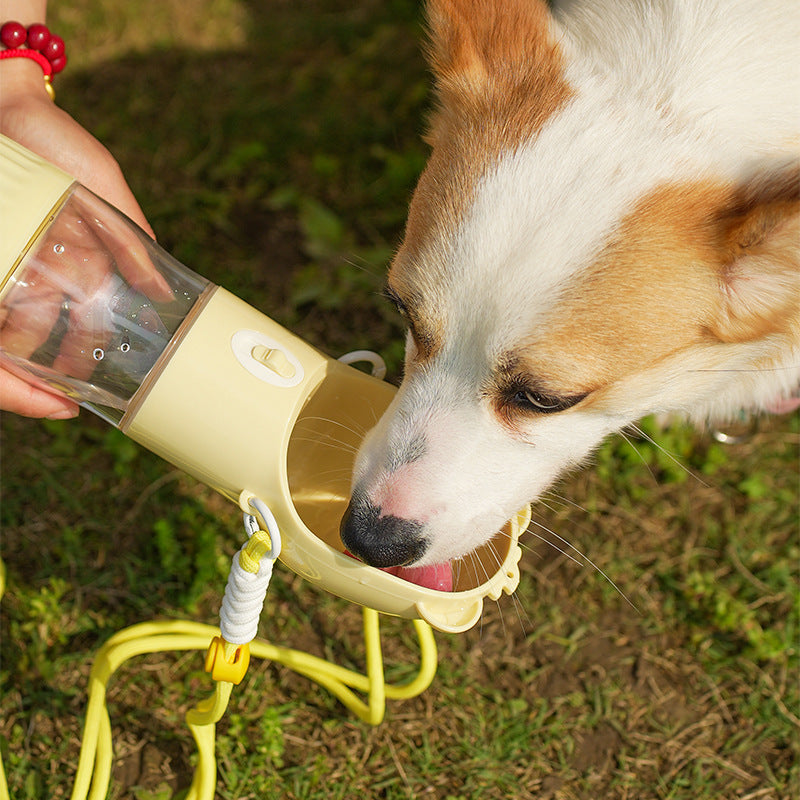 Portable Pet Water Bottle & Feeder – Leak-Proof Travel Cup for Dogs & Cats