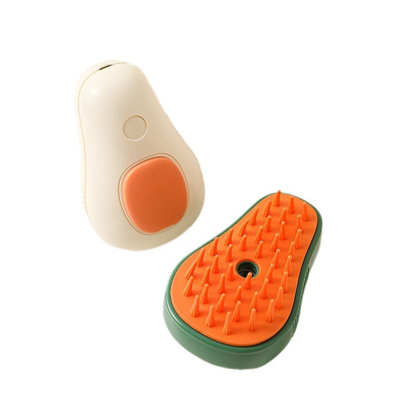 3-in-1 Steam Pet Grooming Brush – Hair Removal, Massage & Deshedding Comb for Cats & Dogs