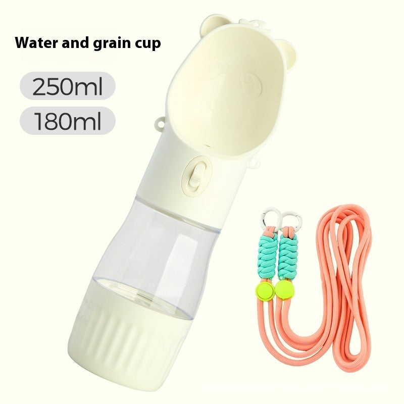 Portable Pet Water Bottle & Feeder – Leak-Proof Travel Cup for Dogs & Cats