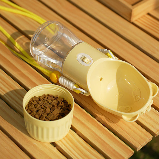 Portable Pet Water Bottle & Feeder – Leak-Proof Travel Cup for Dogs & Cats